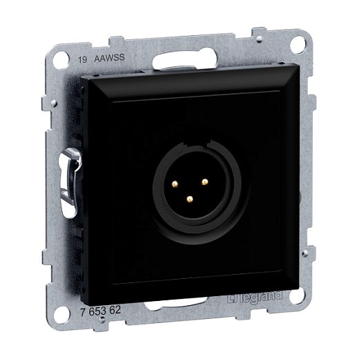 SEANO XLR-Dose 3-polig m�nnlich, Schraubklemmen: 0,5 mm�, in