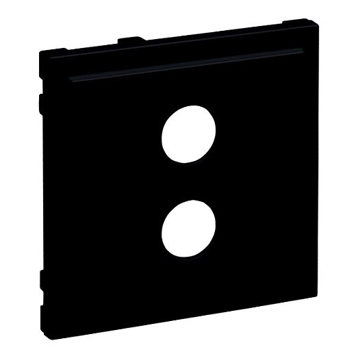 SEANO Abdeckung Lautsprecher 1-fach mit 4 mm-Buchse, Farbe: