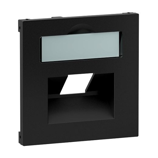 SEANO Abdeckung 1x RJ45 f�r Datendosen Fremdfabrikate, Farbe