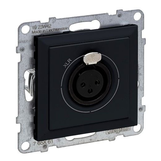 SEANO XLR-Dose 3-polig weiblich, Schraubklemmen: 0,5 mm�, in
