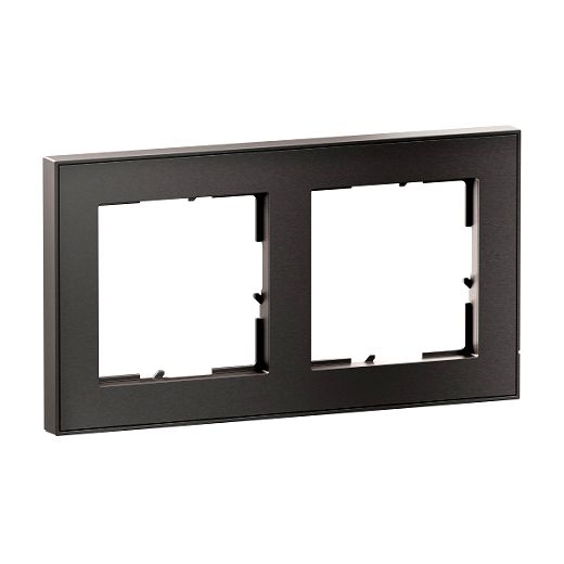 SEANO+ 2-fach Rahmen mit Echtmaterialoberfl�che, Farbausf�hr
