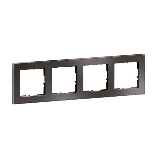 SEANO+ 4-fach Rahmen mit Echtmaterialoberfl�che, Farbausf�hr