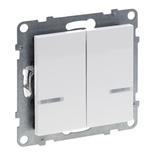 Seano with Netatmo Serienschalter 2 x 250W pro Kanal Farbe: