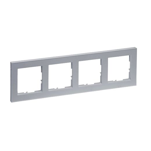 SEANO+ 4-fach Rahmen in der Farbausf�hrung Titanium lackiert