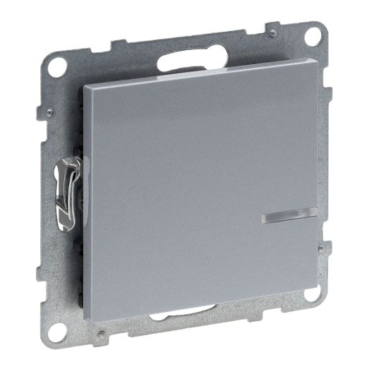 Seano with Netatmo Schalter/Dimmer Farbe: Aluminium
