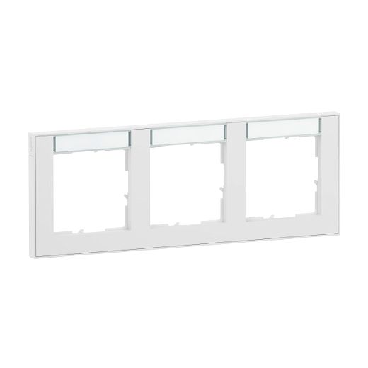 SEANO+ 3-fach Rahmen horizontal mit Beschriftungsfeld, Farba