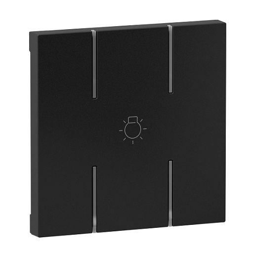 Seano 2-modulige Tastenabdeckung MyHome mit Symbol ''Licht''