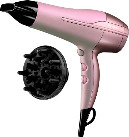 Haarf�n 2200W 3Temp/2Gebl. Ionen Diffusor rosa