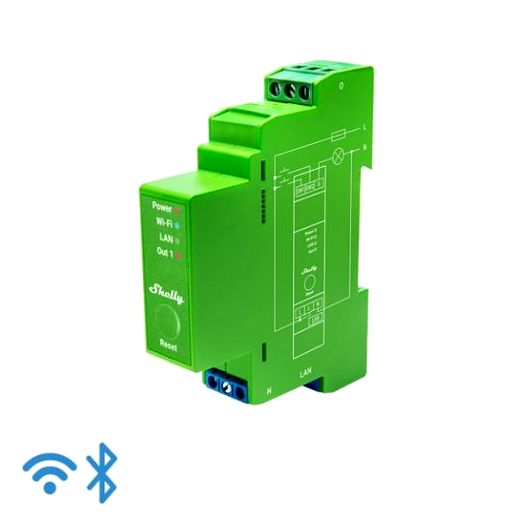 Shelly Hutschiene ''Pro Dimmer1PM'' LEDs & Gl�hbirnen 1 Kan