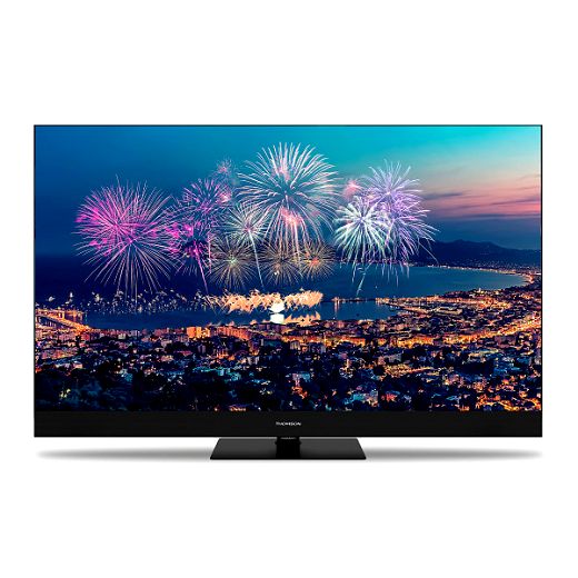 QLEDTV 109cm UHD 60Hz DVBT2/C/S GoogleTV BT HDR F sw