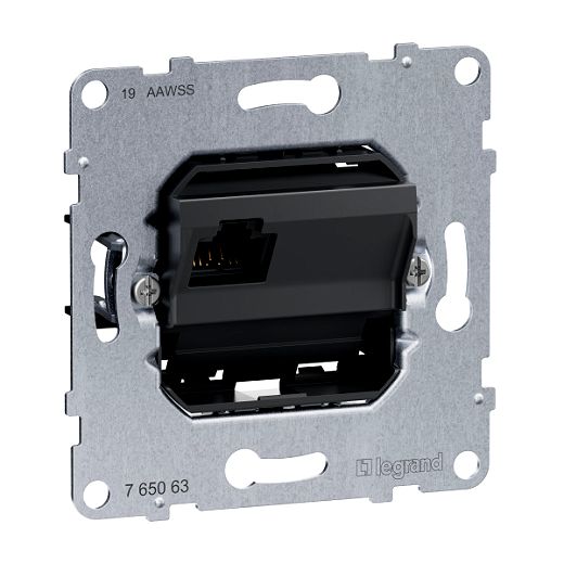 SEANO Einsatz Datendose RJ45,Kat. 6, STP geschirmt