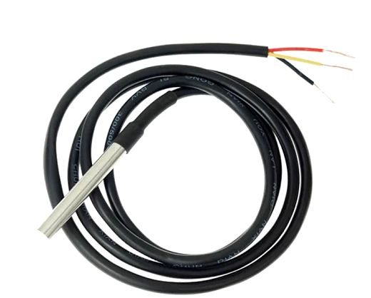 Shelly Unterputz Zubeh�r ''DS18B20'' 1m Temperatursensor f�r