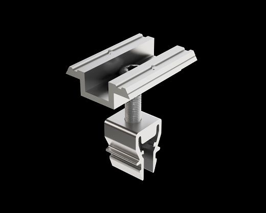 PREVARIO Mitteklemme 37-47 mm,blank 40 Stk.