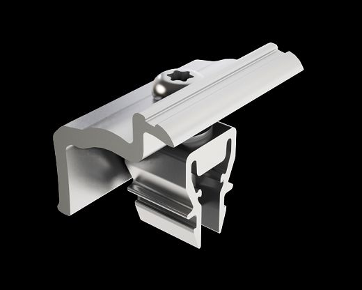 PREVARIO Endklemme 28-37 mm, blank