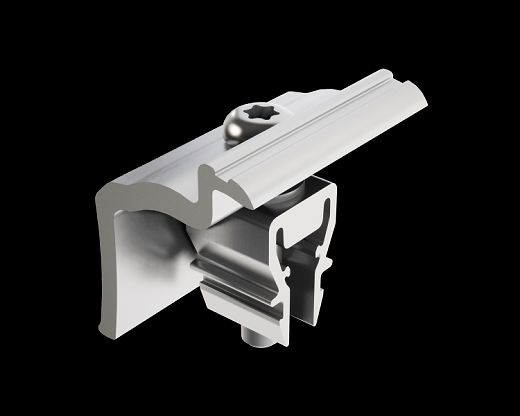 PREVARIO Endklemme 37-47 mm, blank 40 stk.