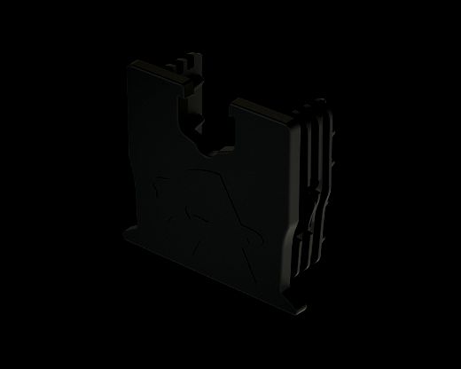 PREVARIO Schienenkappe, schwarz