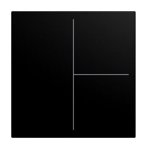 Abdeckung f�r Keypad 3-fach schwarz matt - balance�SI
