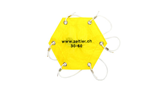 Fallschirm gelb, 30 - 60mm f.EZ100 & EZ300