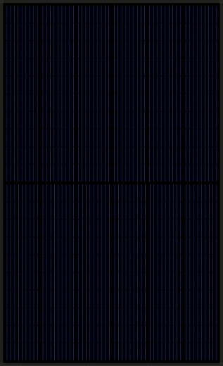 Photovoltaikmodul, 365W, 1773x1047x40, deflect, BB KPV 365 WP HC BLACK 300801001