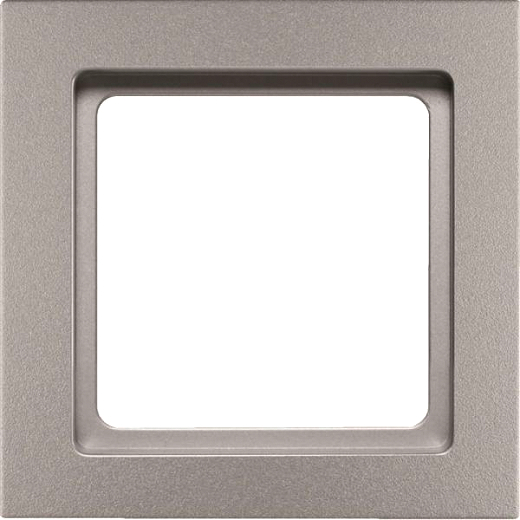 Q.3 Rahmen 1fach alu samt