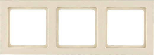 Q.3 Rahmen 3fach wei samt