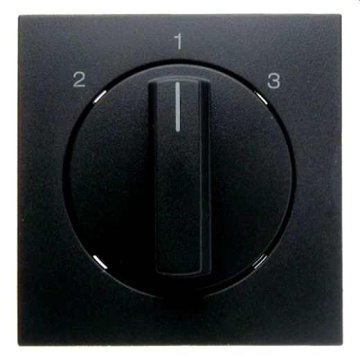 S.1/B.x Zentralst�ck f�r 3-Stufenschalter anthrazit matt