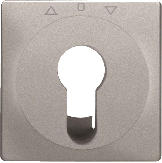 Q.x Zentralst�ck f�r DIN-Profil- Halbzylinder, alu samt