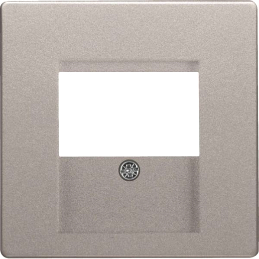 Q.x Zentralst�ck f�r TDO/LS-Dosen alu samt