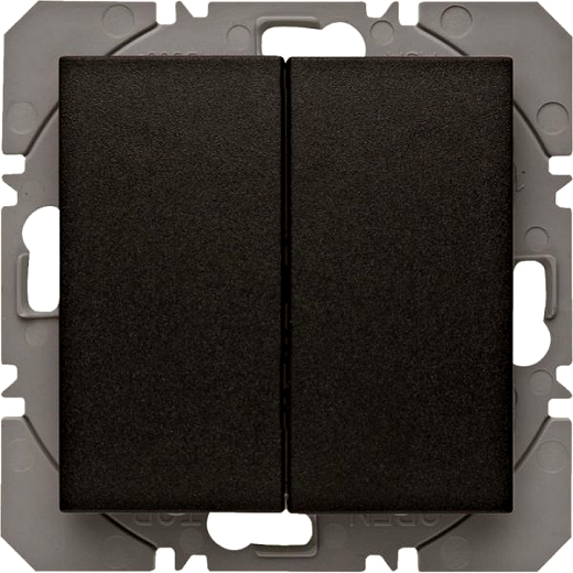 KNX-Funk S.1/B.x Wandsender 2fach flach quicklink anthrazit