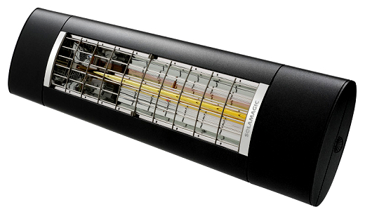 Dunkelstrahler D2,m.3-Stufen-Funk-Dimmer,2kW,IP 44,nano-anth