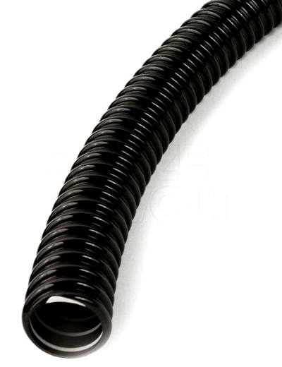 Kabelschutzschlauch PVC 20mm, schwarz , -20 Grad/+60 Grad VPE 30m
