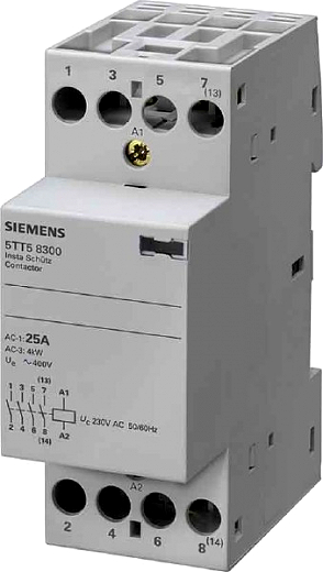 Siemens Insta Schtze, ohne Handschaltung, 4S AC 230V 25A