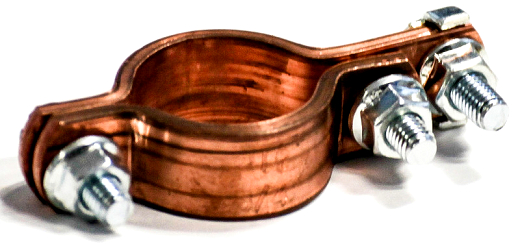 Erdungsschelle KUPFER �27mm 3/4''