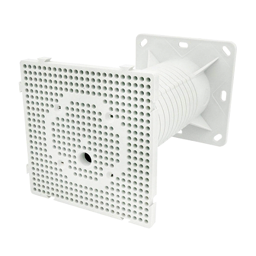 Montageplatte f�r ged�mmte Fassaden