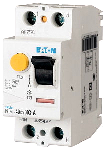 Eaton FI-Schalter, 40A, 2p, 30mA, Typ G/A 108045