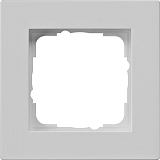 Abdeckrahmen 1f flach Gira E2Grau m