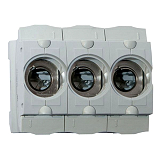 NEOZED-Einbau-SicherungssockelD02 E18 63A 400V 3p