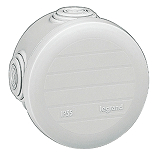 Abzweigdose Plexo, Rund, D=70xTiefe 45 mm, IP 55, 4 Membran