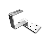 K2 Dachhaken f�r PfannenziegelGrundplatte: 180x80x4 mm