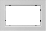 Abdeckrahmen 1,5f Gira E2 Graum