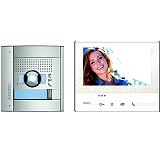 BTICINO 365011 mit Smartphone-Anbindung Einfamilien Flex’ONE Videosprechanlage -Set mit T�rstation LINEA 3000 und Hausstation CLASSE 300 X13E