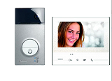 BTICINO 363511 2 Draht Eienfamilien Flex’ONE Videosprechanlage-Set mit T�rstation LINEA 3000 und Hausstation CLASSE 300 V13E