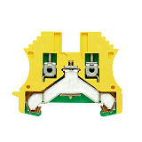 Schutzleiter-Reihenklemme, Schraubanschl, 2.5mm�, 800V, gr�n
