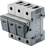 Neozed-Lasttrennschalter D02 50A 3P, fix kodiert (Linocur) MERSEN 05863.050000