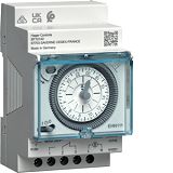 Hager EHN111 Tagesschaltuhr,1S/16A,3PLE,Gangr,analog