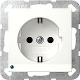 SCHUKO-Steckdose 417003 LED-Leuchte + SH System 55 Reinwei�