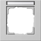 Abdeckrahmen 1f BSF Gira E2 Grau m
