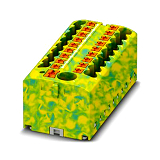 Verteilerblock PTFIX 6/18X2,5GNYE