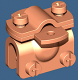 Kreuz/Falzklemme Cu 1-8 U 8-10