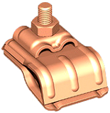 Dachrinnenklemme Duo Cu